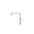 Quooker CFNSCHR Classic Fusion Square Tap (Polished chrome)