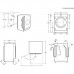 Electrolux EW7W3866OF 8/4KG 1600rpm Built-in Washer Dryer