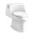 KOHLER 美國 San Raphael K-3722T-0 整體式地去水座廁 305mm