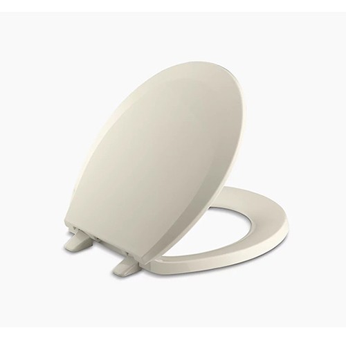 KOHLER 美國 Lustra K-4662-47 塑膠圓咀廁板連蓋 骨色 KOHLER 美國 Lustra K-4662-47 塑膠圓咀廁板連蓋 骨色
