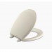 KOHLER 美國 Lustra K-4662-47 塑膠圓咀廁板連蓋 骨色 KOHLER 美國 Lustra K-4662-47 塑膠圓咀廁板連蓋 骨色