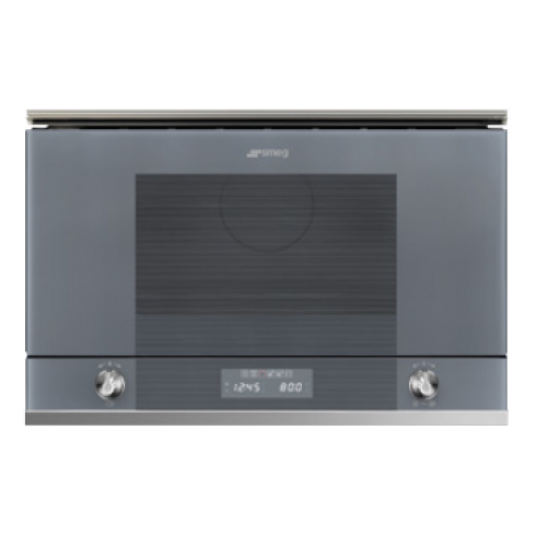 Smeg MP122S1 45cm Built-In Microwave Oven(Silver)