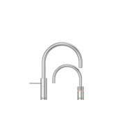Quooker NSRSST+NMRSST Nordic Twintaps Round Tap (Stainless steel)