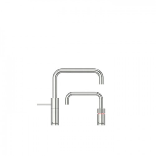 Quooker NSSSST+NMSSST Nordic Twintaps Square Tap (Stainless steel)