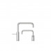 Quooker NSSSST+NMSSST Nordic Twintaps Square Tap (Stainless steel)