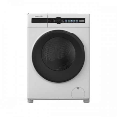 SHARP 聲寶 ES-FD8CH-W 8/5公斤1400轉 纖薄蒸氣抗菌洗衣乾衣機