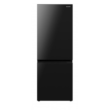 SHARP SJ-BR18K-G 179L 2-door Bottom Freezer Refrigerator (Black)