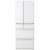 HITACHI R-HV490RH-XW(Crystal White) 377L Multi-door Refrigerator