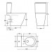ROCA RC-ATIS-V Toilet