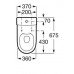 ROCA RO-A801E12001-WT Toilet Seat