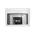 ATHENS VM-7288 cooker hood underside with grease filter removed and fan housing visible