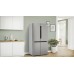 Bosch KFN96APEAG refrigerator installed in a kitchen with doors closed
