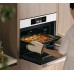 TOSHIBA 東芝 EB-T500APW JAPANDi 系列嵌入式 50L微波氣炸蒸焗爐 (45厘米) Toshiba 東芝 EB-T500APW 嵌入式蒸焗爐在廚房取出烤盤示範