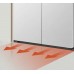 Toshiba GR-RF698WI-PGA(67) 526L Japanese-Style Cross-Door Refrigerator (Suitable for Built-in Cabinet) Toshiba GR-RF698WI-PGA(67) refrigerator bottom ventilation airflow illustration