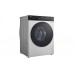 LG FX4A12ES2 12/7kg 2-in-1 AI Combo Washing Machine (Essence Silver) LG FX4A12ES2 washer dryer angled view