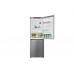 LG M310SB1 306L Bottom-Freezer Double-Door Refrigerator (Silver) LG M310SB1 refrigerator stocked upper compartment open