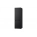 LG M333EP13 344L Bottom Freezer 2 Doors Refrigerator with Smart Inverter Compressor (Black) LG M333EP13 refrigerator angled view