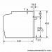 Siemens CP269AGS0K steam microwave oven dimensions and installation drawing