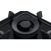 Siemens ER7EA233HK gas hob burner and pan support close-up