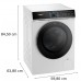 Siemens WG54B2A1HK washing machine exterior dimensions