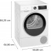 Siemens WQ45G201HK 9kg iQ500 Heat Pump Condensation Dryer Siemens WQ45G201HK tumble dryer dimensions and installation drawing
