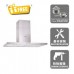 WHIRLPOOL AKR4985/IX 90cm Chimney Hood Whirlpool AKR4985/IX range hood feature graphic