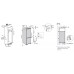 Whirlpool WHC18T311HK refrigerator built-in refrigerator installation diagram