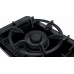 Bosch PRA3A6B70X 30CM Built-in Gas Hob Bosch PRA3A6B70X gas hob gas burner and pan support close-up