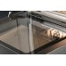 GERMAN POOL 德國寶 SGV-1518 迷你多功能蒸烤焗爐 GERMAN POOL 德國寶 SGV-1518 焗爐玻璃門邊及門鉸細節