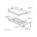 PACIFIC PIB-S1 30cm 2800W 1-Zone Built-in Induction Hob Pacific PIB-S1 induction hob outline and worktop cut-out dimensions