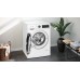 Siemens WG44A200HK washing machine installed beside a bath with the washer door open