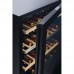 VINVAUTZ VZ47SSFG Single Temperature Zone Wine Cooler 47Bottles Vinvautz VZ47SSFG wine cooler glass door handle and wine shelves