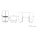 WHIRLPOOL 5WQ24NIJAS 591L Four-Door French Door Refrigerator (Stainless Steel) Whirlpool 5WQ24NIJAS refrigerator dimensions and installation drawing