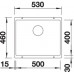 BLANCO SUBLINE 500-U(523439) Granite composite sink(tartufo)