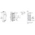 WHIRLPOOL WHC18T312HK/L 247L Built-in 2-Door No Frost Bottom-Freezer Refrigerator (Left Hinge)