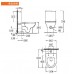 WALRUS WR-128015.1BOM-BK-V1 Toilet