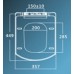 WALRUS WR-1874-WT Toilet Seat