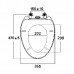 WALRUS WR-301-WH Toilet Seat