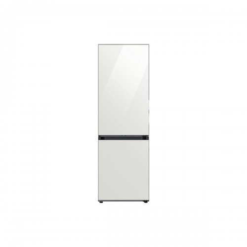 SAMSUNG RB34C7B4EAP/SH(WW) BESPOKE AI Stylish Bottom Mount Freezer Fridge 340L (Clean White/Clean White)