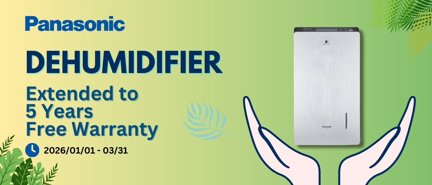 Panasonic抽濕機 5年保修