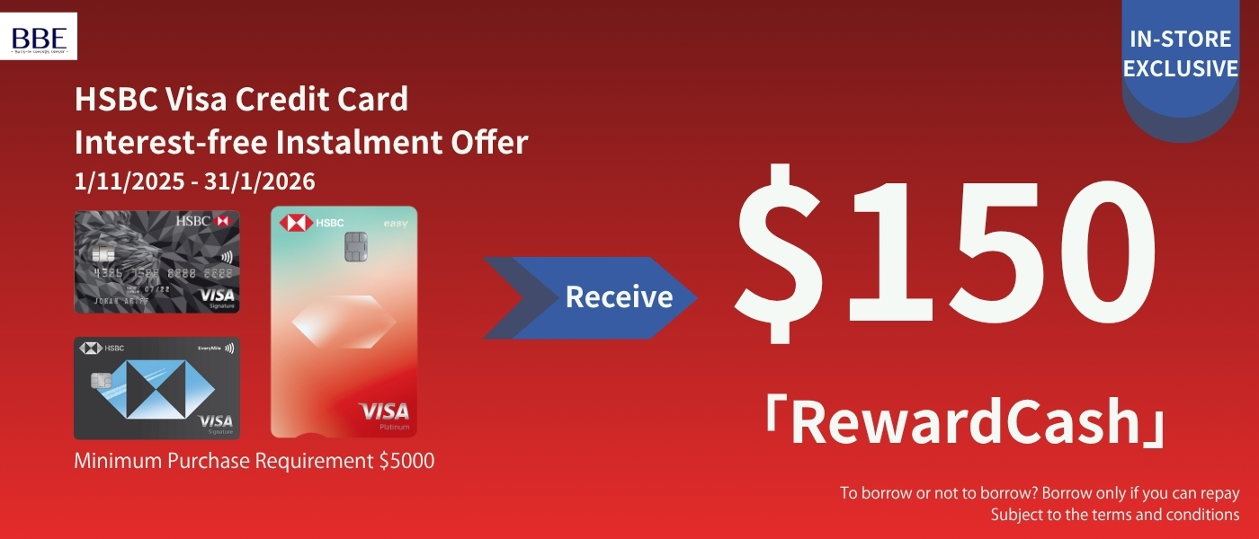 HSBC Visa Credit Card  Interest-free Instalment Offer