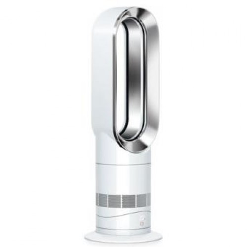 Dyson AM09WH Blade Less Fan Heater (Silver White)