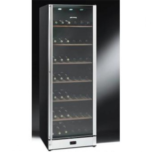 SMEG SCV115-1 368L Two Temperature Zone Wine Cooler (198 bottles)