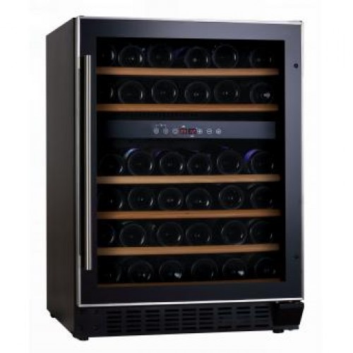 Baumatic BWC605.1SS Double Temperature Zone Wine Cooler (46 bottles)