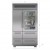 Sub Zero PRO48 648PROG GLASS DOOR Pro Series Side by Side Refrigeration