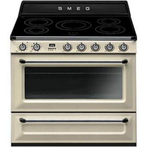 Smeg TR90IP Victoria Aesthetic 90厘米多功能焗爐連五頭電磁煮食爐