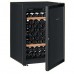 EuroCave V-LAPREMIERE-S-1S-1W 74-92bottles Single Temperature Zone Wine Cooler(1 sliding,1 wooden shelves,solid door)
