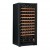 EuroCave V-LAPREMIERE-M-1S-3W-G 141-169bottles Single Temperature Zone Wine Cooler(1 sliding,3 wooden shelves,glass door)