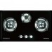 Cristal G7301DWT-1 LPG 86cm Built-in 3-Burner LP Gas Hob