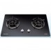 GERMAN POOL GP12-2LG Black Built-in Gas Hob GERMAN POOL GP12-2LG Black Built-in Gas Hob